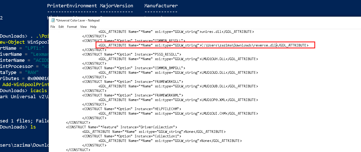 Screenshot - Commnads
